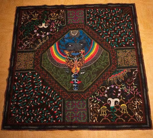 Large Kené tapestry